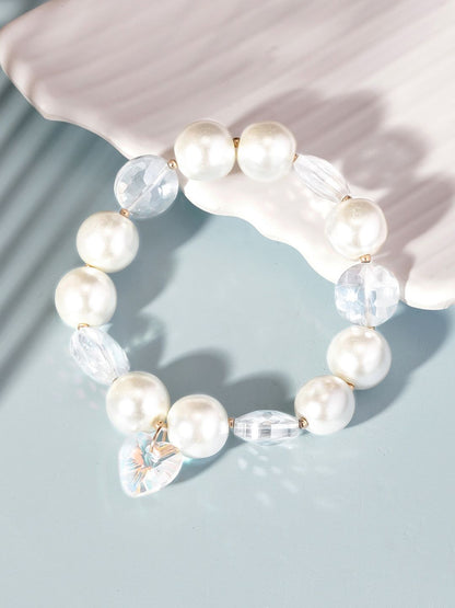 Dhiyona RJ Women's Pearl Beaded Bracelet
