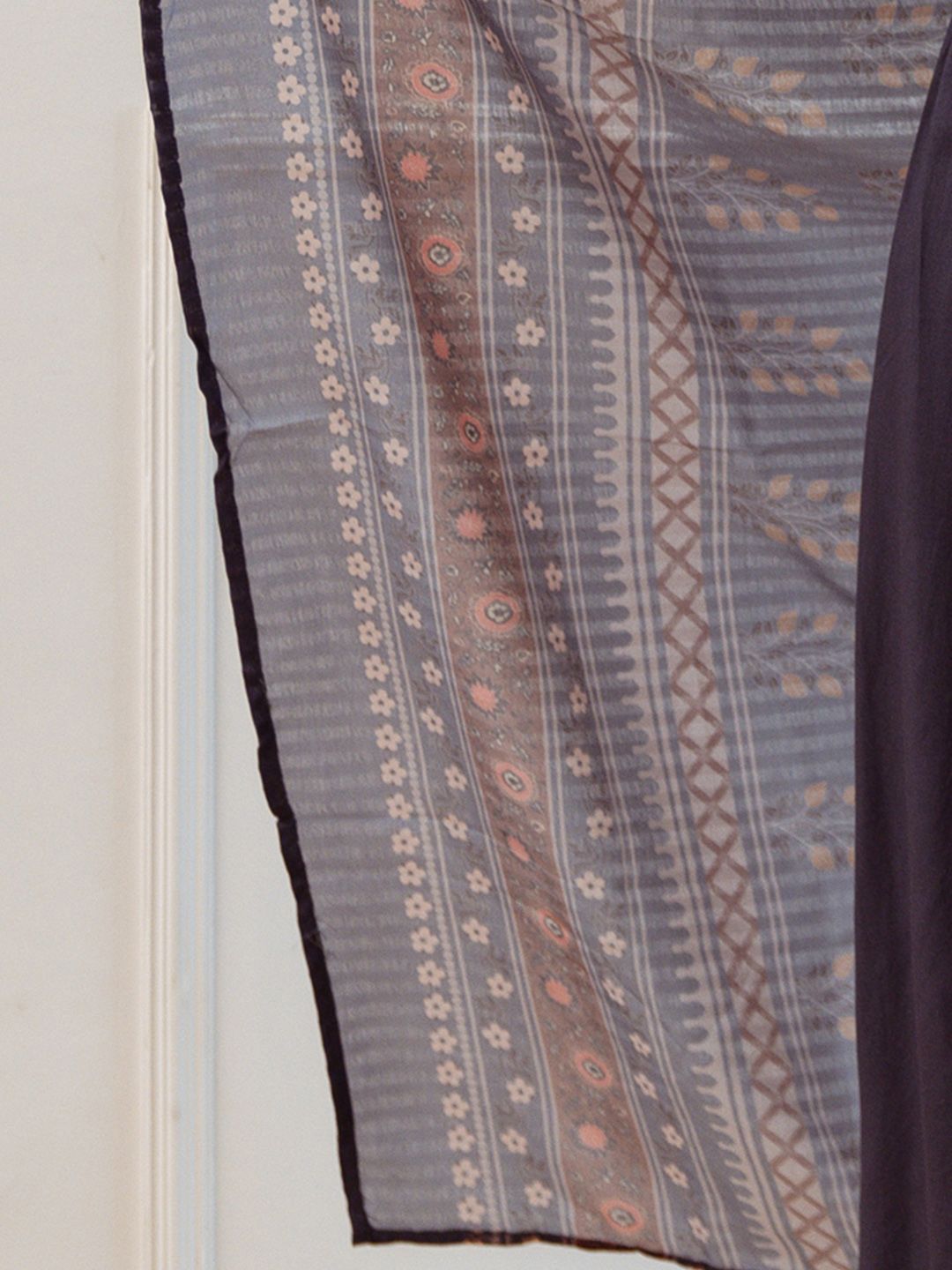 Women Ethnic Motifs Embroidered Regular Thread Work Kurta with Trousers Dupatta