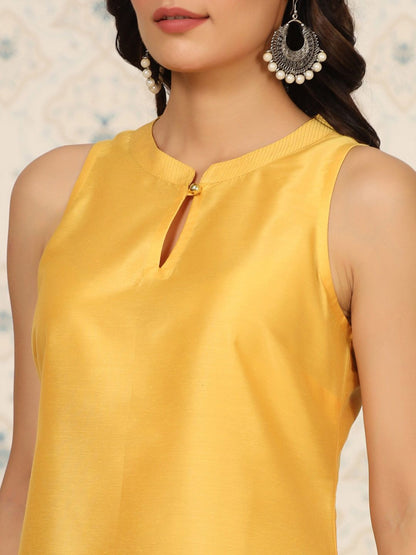 Dhiyona OD  Mandarin Collar Kurta With Palazzos