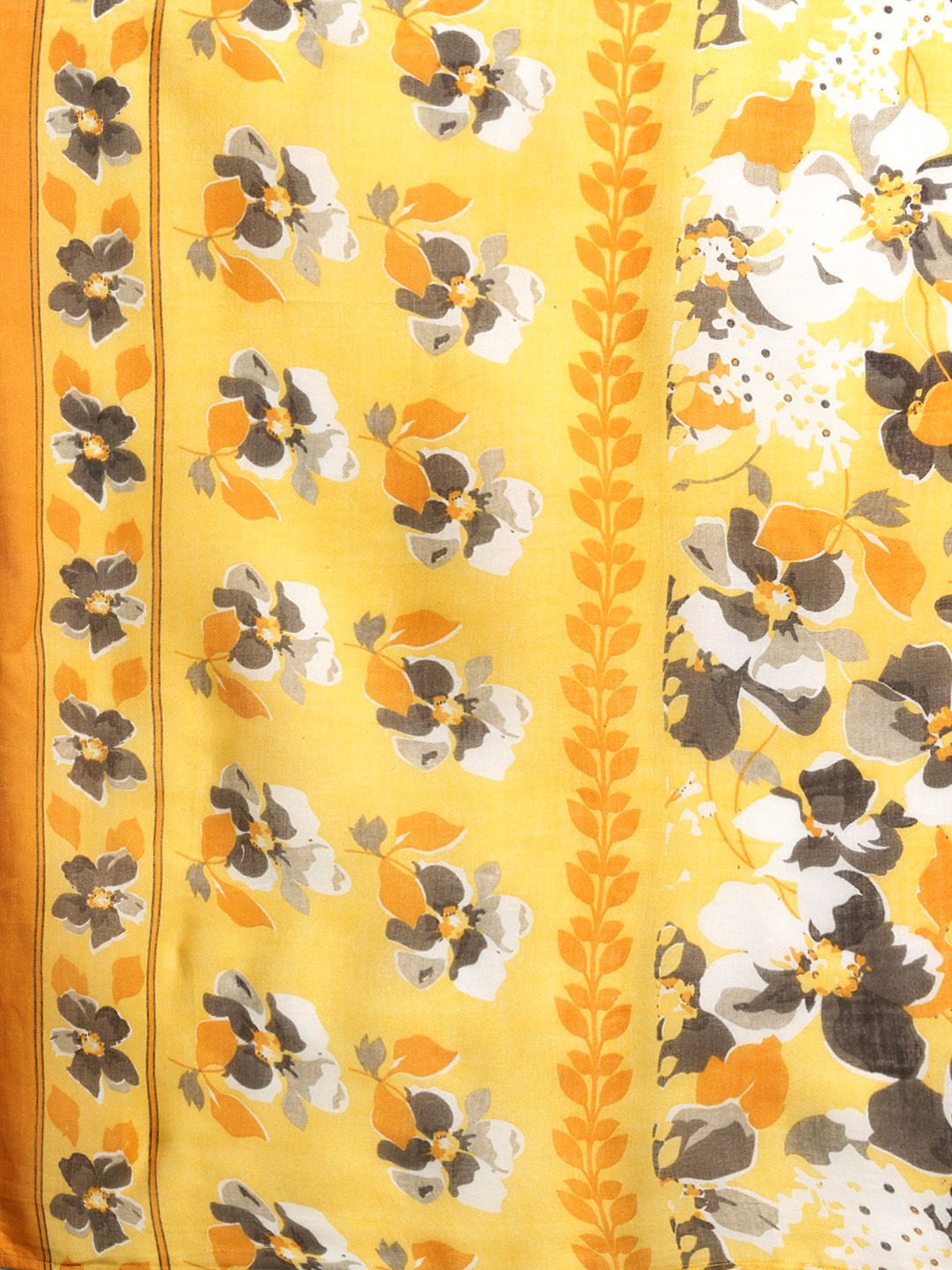 Floral Printed Regular Pure Cotton Kurta with Trousers & Dupatta