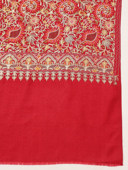 Dhiyona PA Paisley Embroidered Nalki Shawl