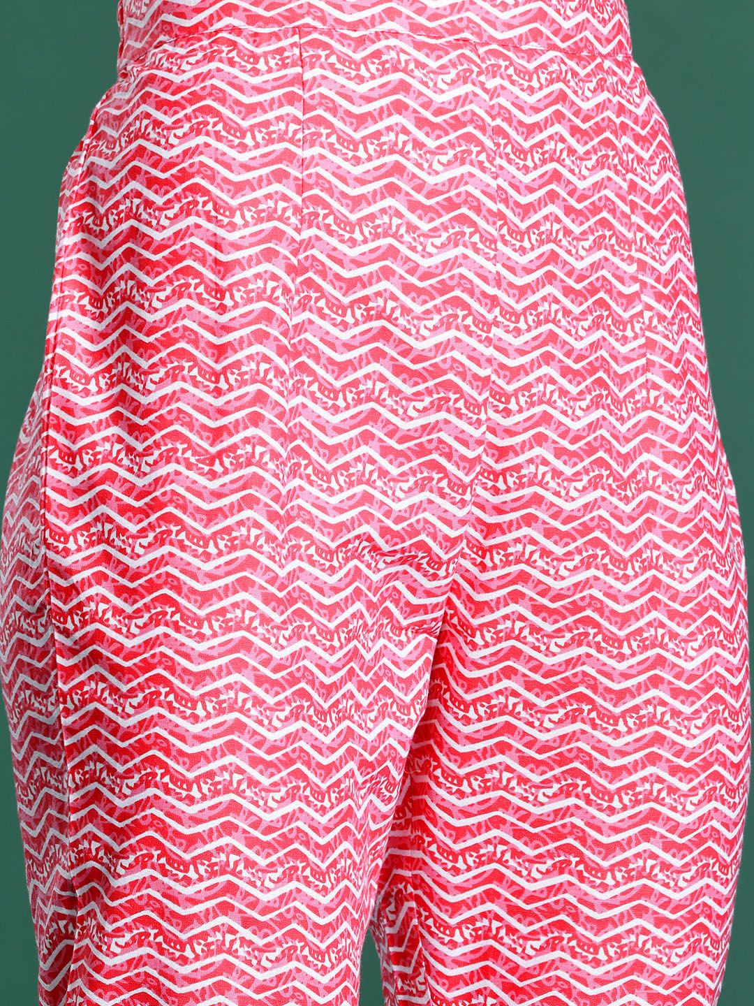 Floral Printed Regular Pure Cotton Kurta with Trousers & Dupatta