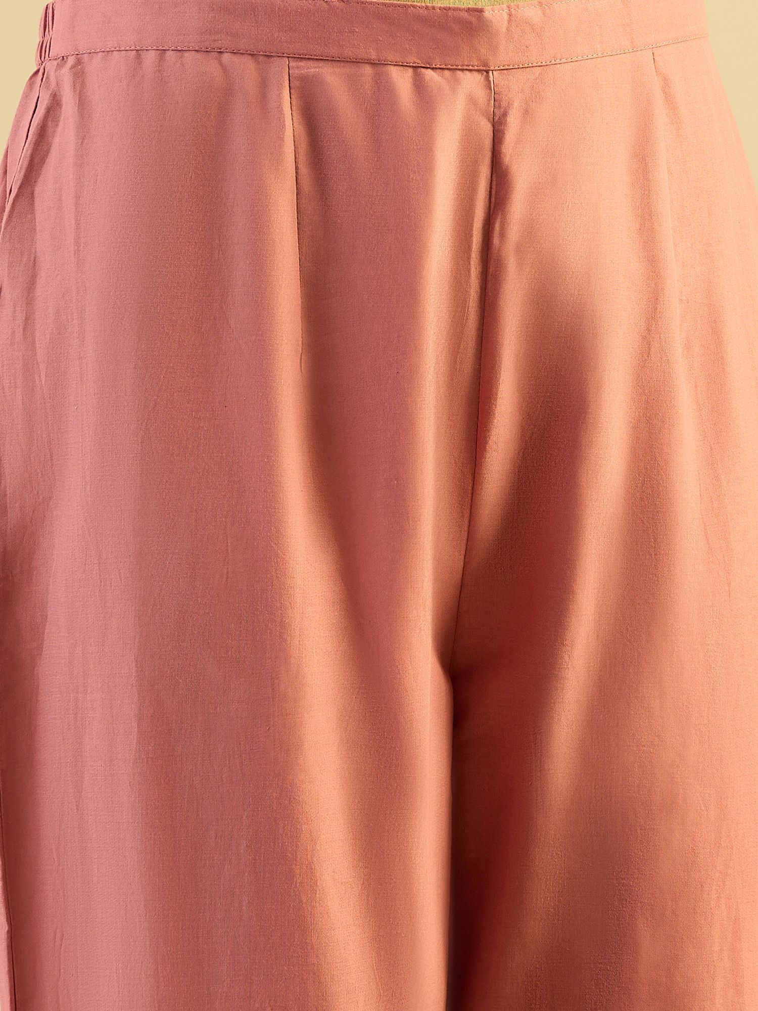 Floral Printed Embellished Pure Cotton Straight Kurta with Trouser And Dupatta