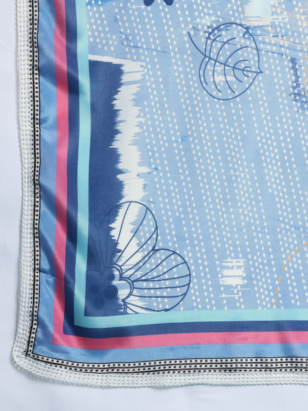 Embroidered Regular Thread Work Kurta with Trousers & Dupatta