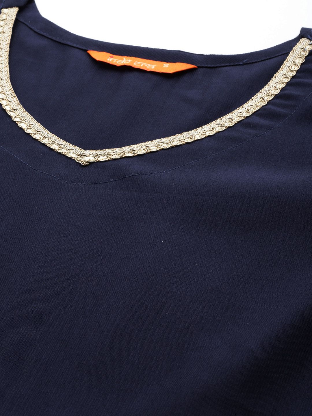 Women Empire Sequinned Kurta with Trousers & With Dupatta