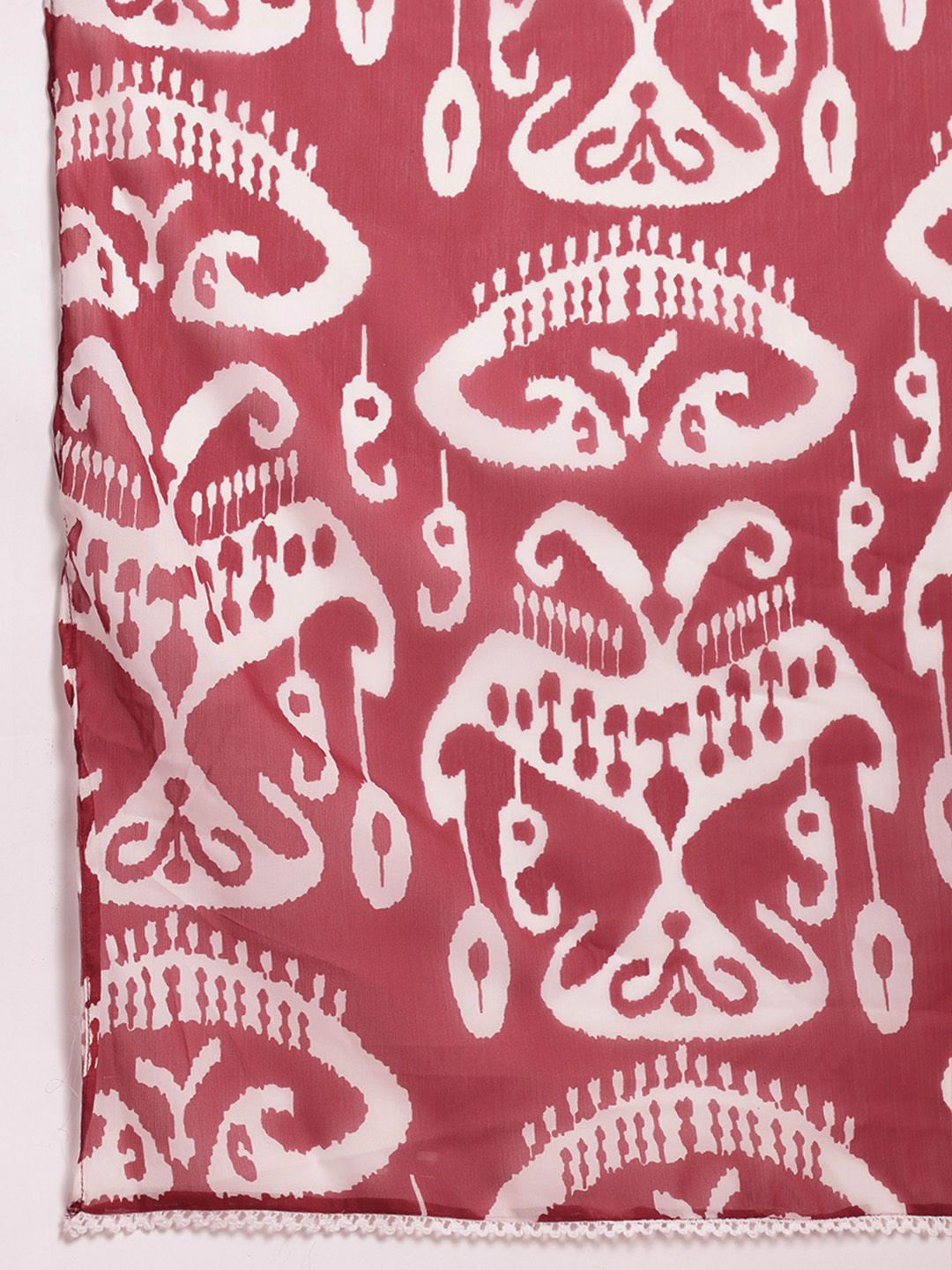 Dhiyona SN Women's Ethnic Motifs Print Strappy Pure Cotton Kurta with Sharara & Dupatta