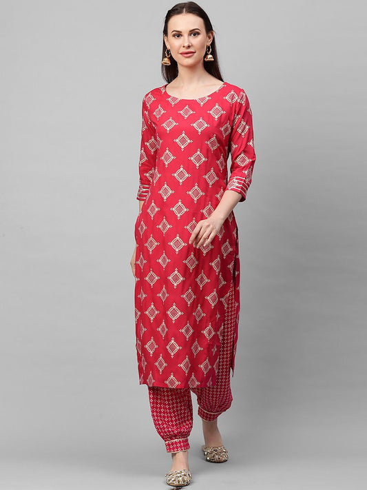 Dhiyona IE Women Floral Printed Kurta