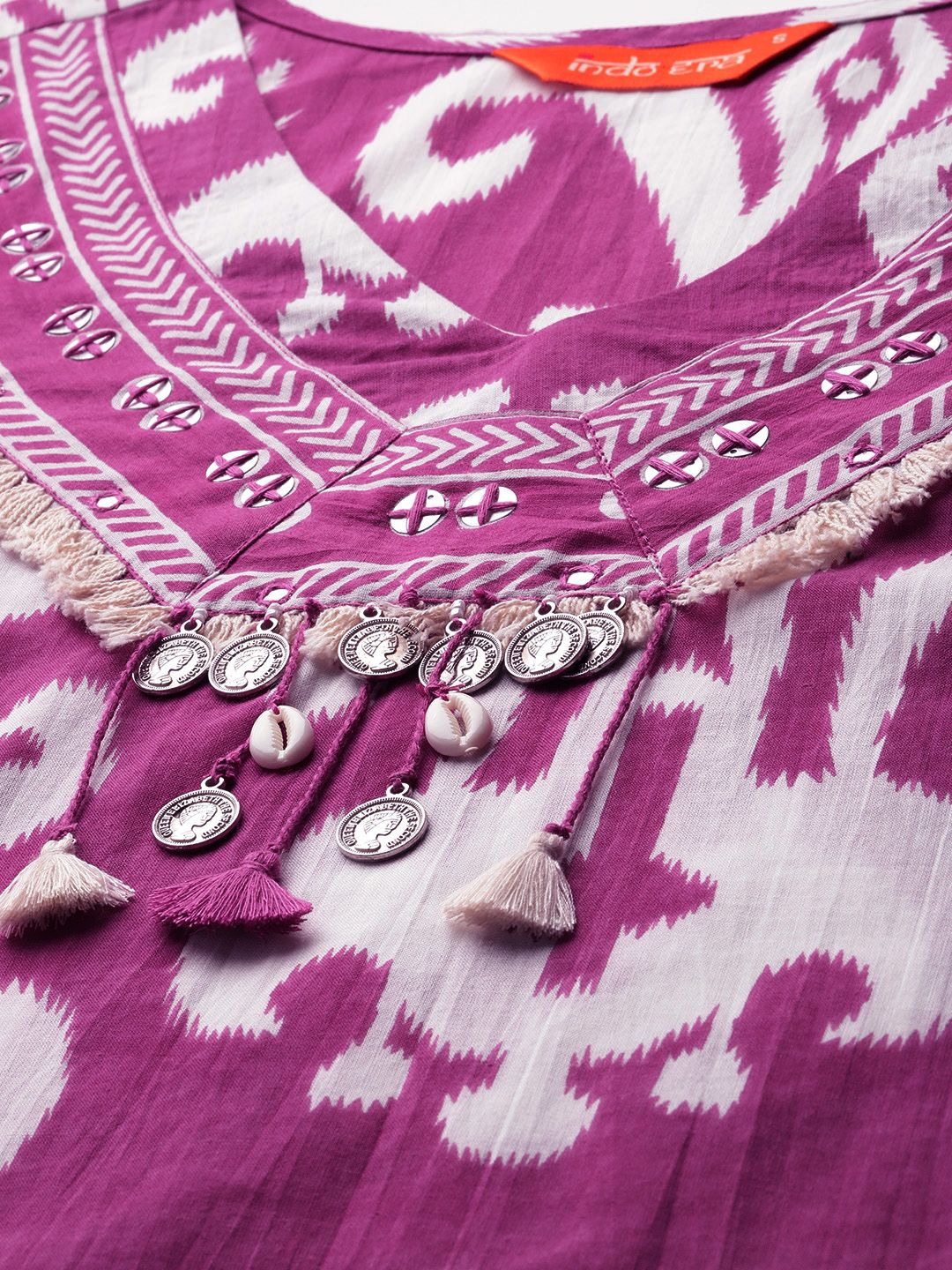 Ethnic Motifs Printed Regular Kurta with Trousers