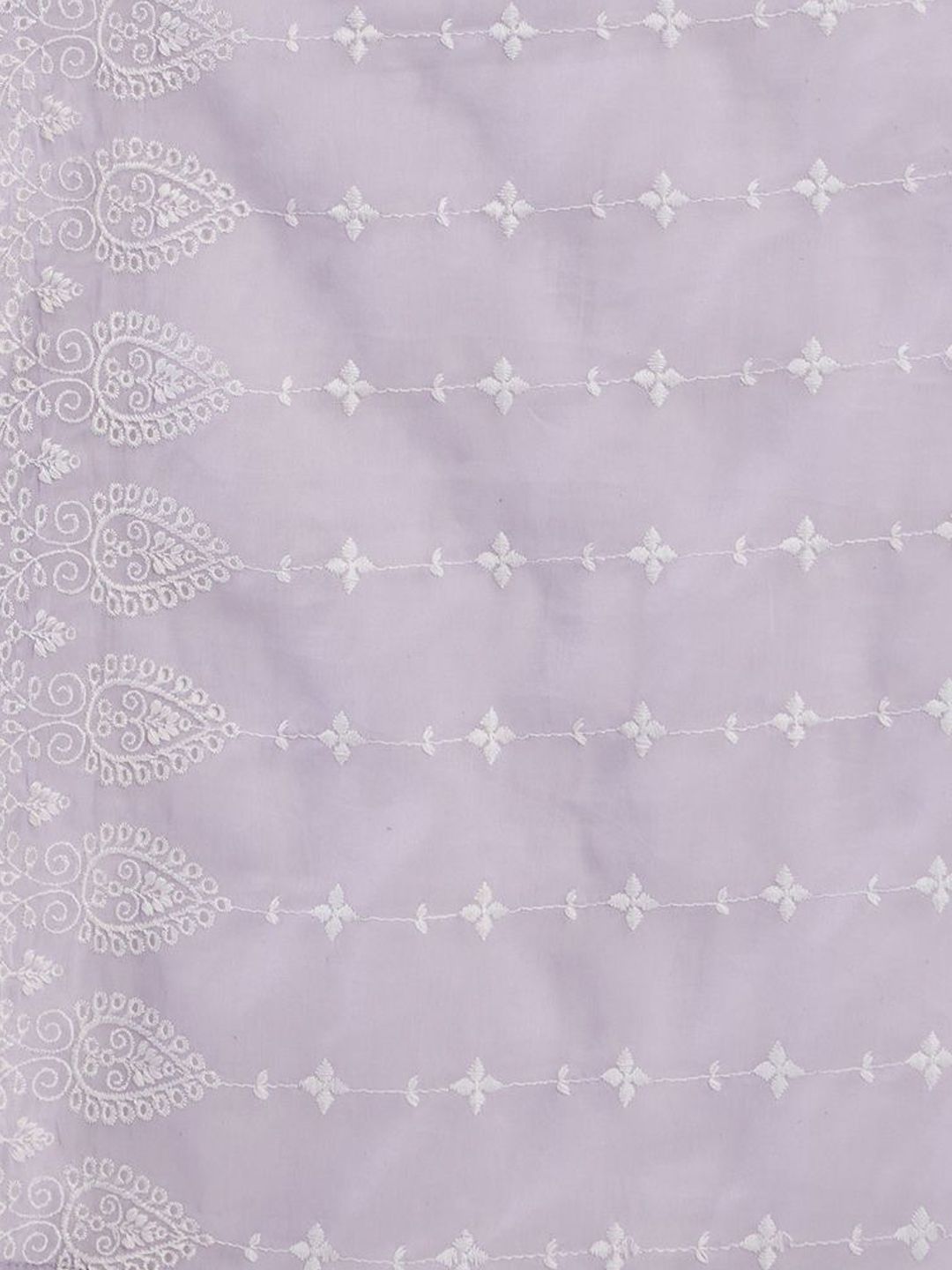 Women Ethnic Motifs Thread Work Pure Cotton Kurta with Trousers & With Dupatta