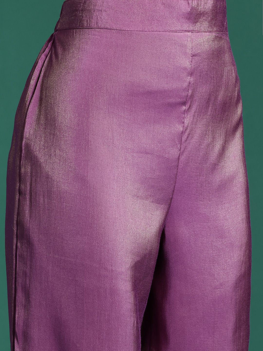 Dhiyona IE Floral Embroidered Kurta With Trousers & Dupatta