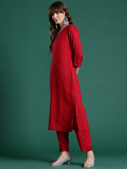 Kurta with Trousers & With Dupatta