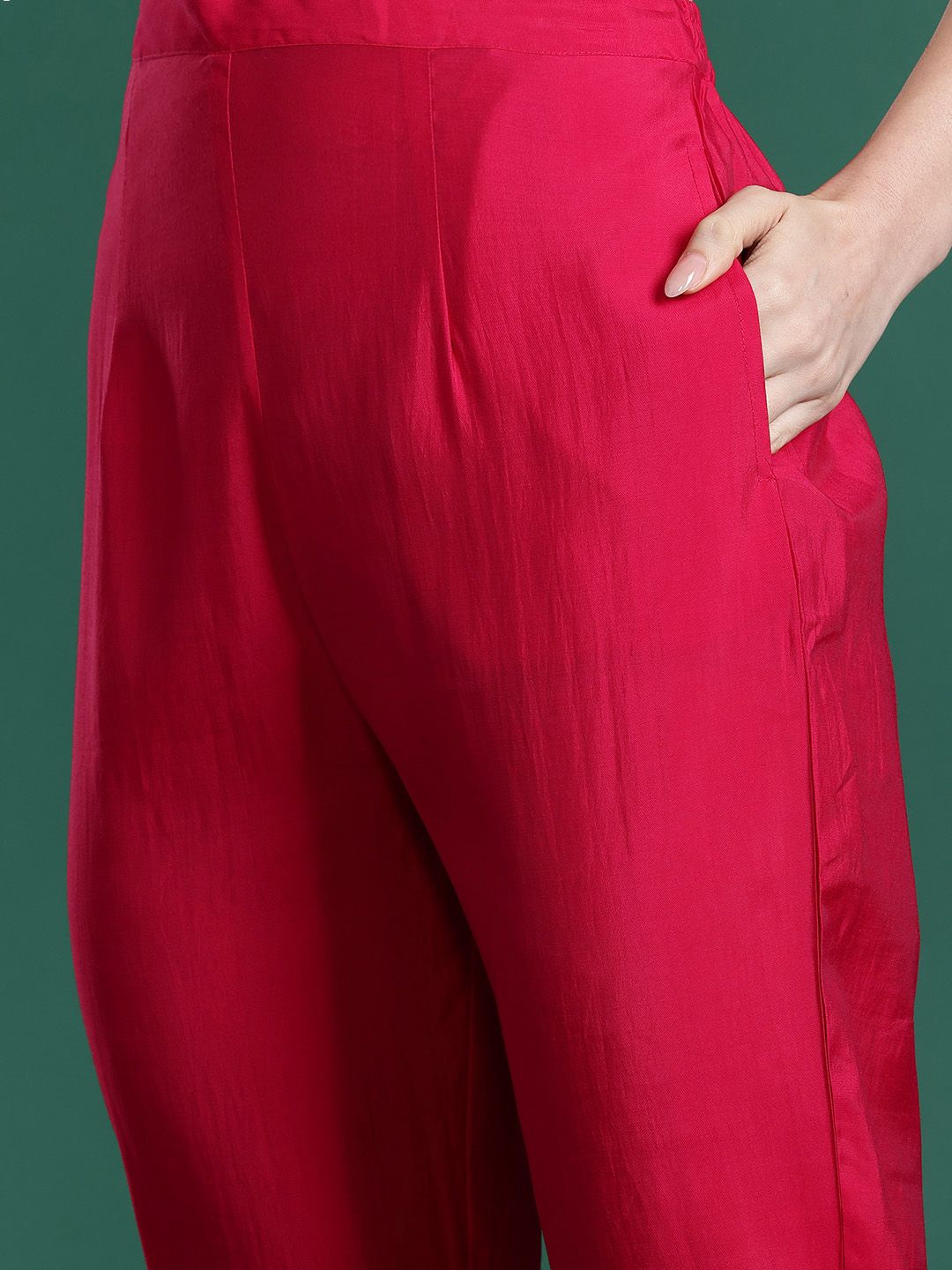 Ethnic Motifs Kurta with Trousers & Dupatta