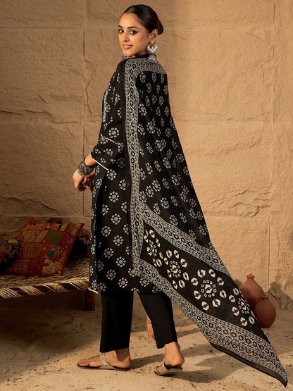 Women Ethnic Motifs Printed Pure Cotton Kurta with Trouser & Dupatta