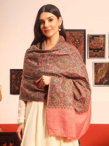 Dhiyona PA Paisley Embroidered Shawl