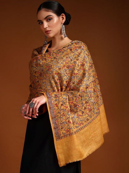 Dhiyona PA Women Floral Embroidered Shawl