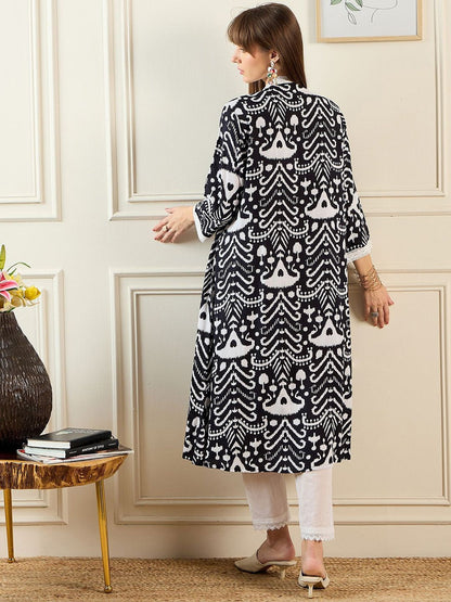 Dhiyona IE Printed Anarkali Kurta