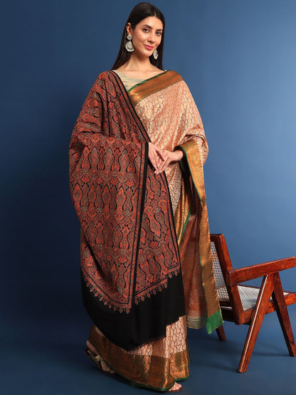 Dhiyona PA Ethnic Motifs Woollen Shawl