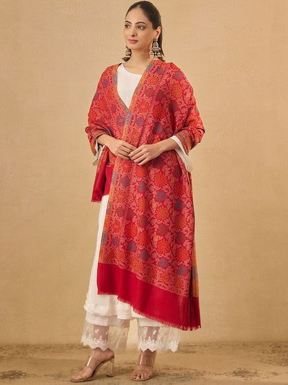 Dhiyona PA Floral Woven Design Shawl