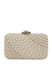 Dhiyona NR Embroidered Embellished Box Clutch