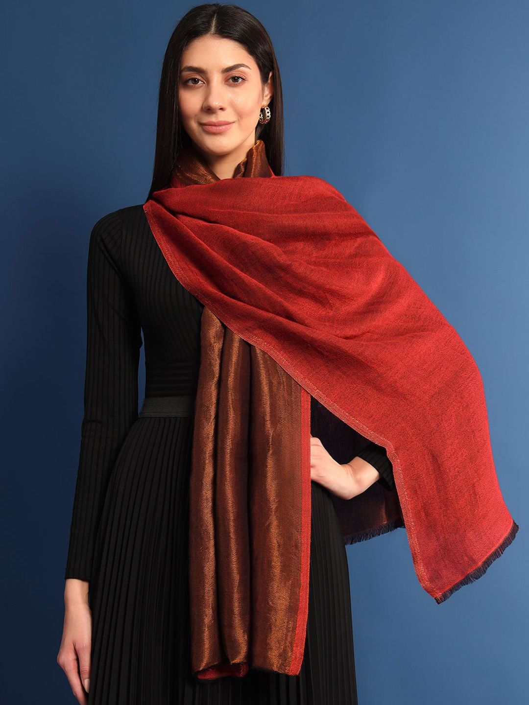 Dhiyona PA Woven Design Woollen Shawl