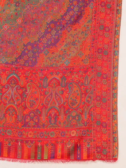 Dhiyona PA Paisley Woven Design Woolen Shawl