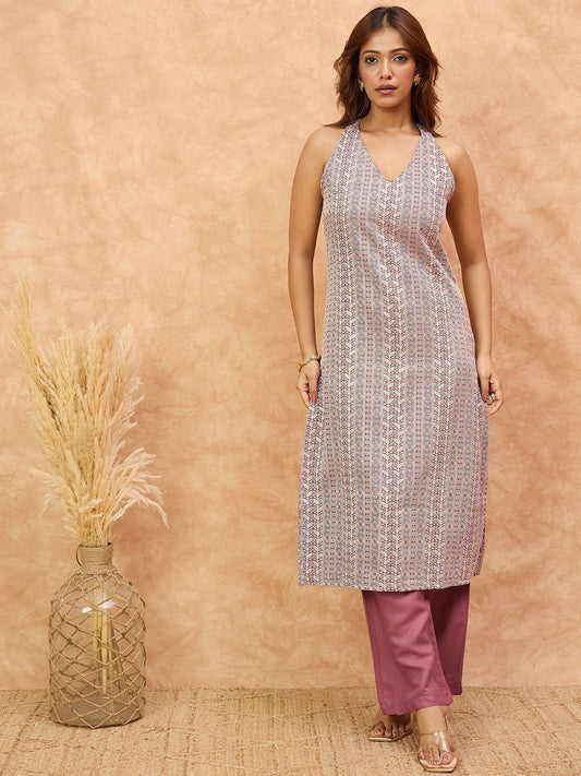 Dhiyona VA Women's Regular Kurta with Trousers