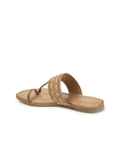 Dhiyona AK Ethnic - Embellished One Toe Flats