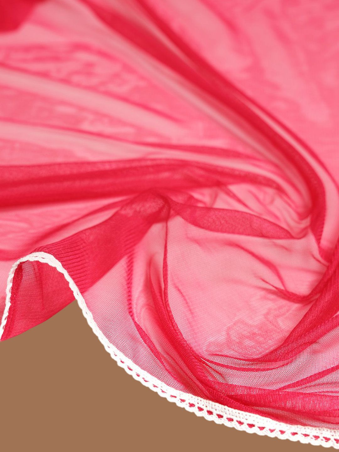 Dhiyona SO Women's Women Bandhani Printed Regular Thread Work Kurta with Trousers & With Dupatta