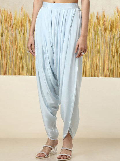 Dhiyona SO Women's Women Layered Beads and Stones Top with Trousers