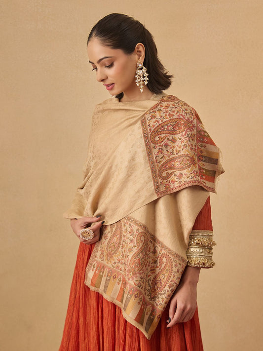 Dhiyona PA Paisley Woven Design Shawl