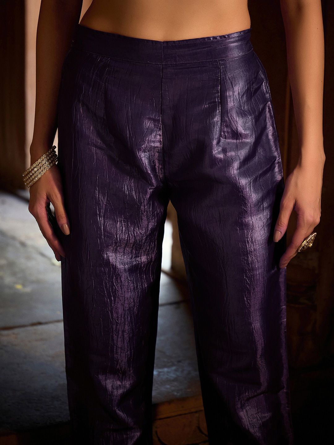 Dhiyona CH Women Floral Embroidered Kurta with Trousers & Dupatta