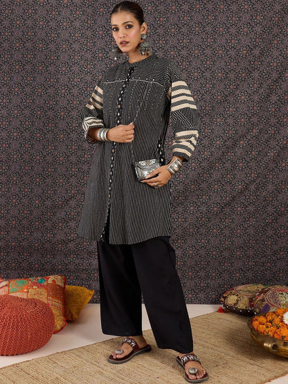 Women Printed Regular Pure Cotton Kurta with Trousers