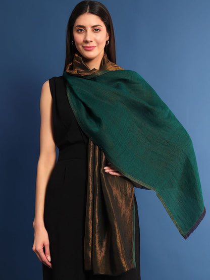 Dhiyona PA Woven Design Woollen Shawl