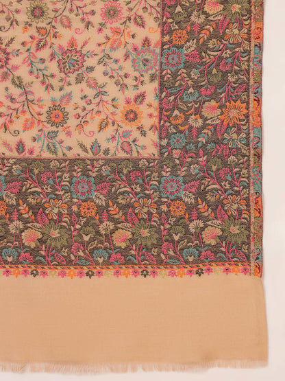 Dhiyona PA Floral Woven Design Woolen Shawl
