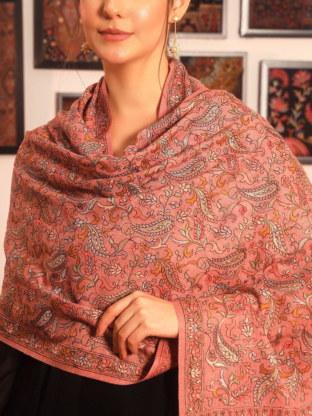 Dhiyona PA Paisley Printed Shawl