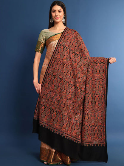 Dhiyona PA Ethnic Motifs Woollen Shawl