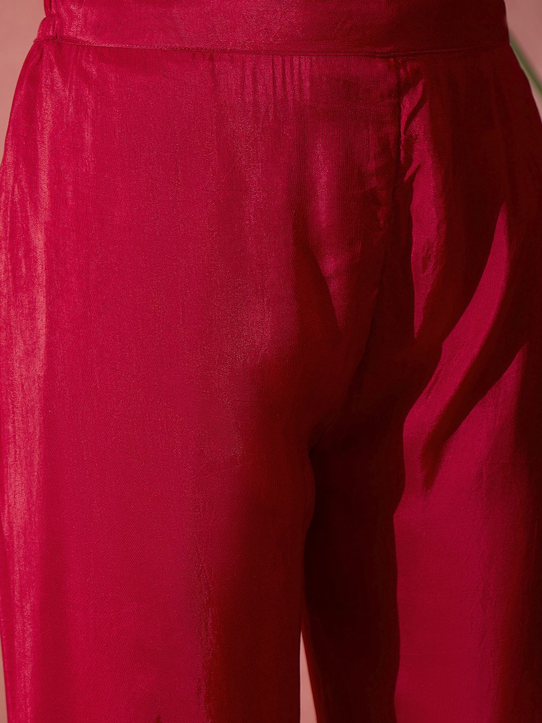 Dhiyona SN Women's Embroidered Sequence Straight Kurta & Trouser With Dupatta