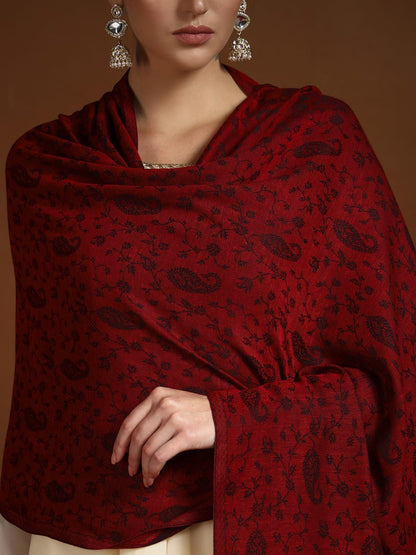 Dhiyona PA Women Abstract Woven Design Shawl