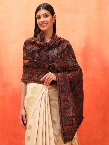 Dhiyona PA Floral Woven Design Shawl