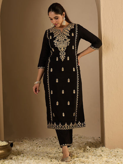 Dhiyona IE Women's Women Ethnic Motifs Printed Kurta with Trousers & Dupatta