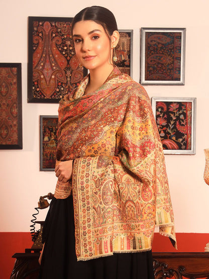 Dhiyona PA Paisley Woven Design Shawl