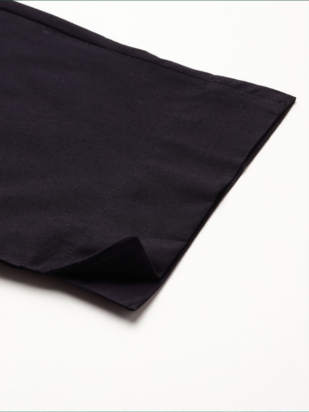 Geometric Printed Straight Pure Cotton Kurta With Trouser And Dupatta