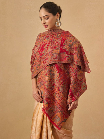 Dhiyona PA Floral Printed Shawl