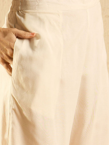 Dhiyona IE Ethnic Motifs Embroidered Straight Kurta