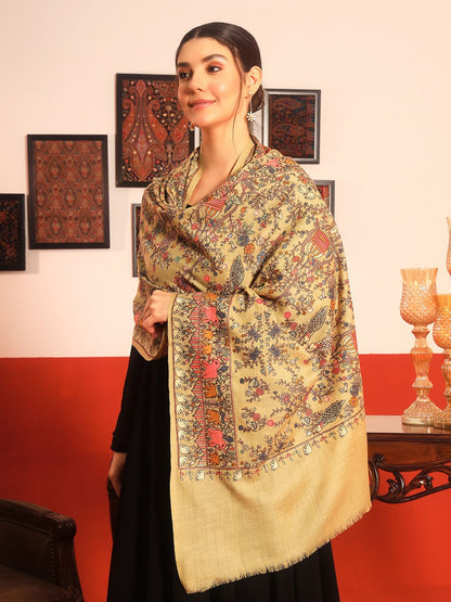 Dhiyona PA Paisley Embroidered Shawl
