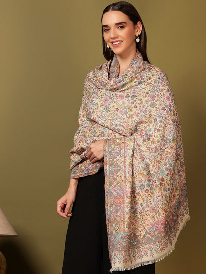 Dhiyona PA Floral Woven Design Shawl