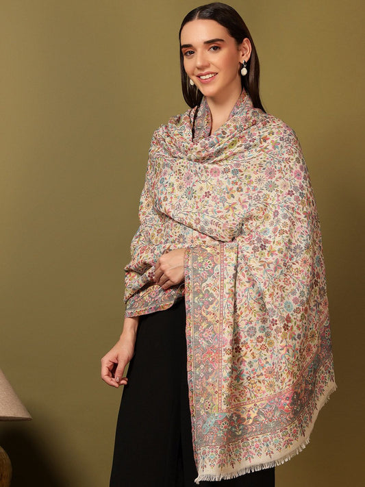 Dhiyona PA Floral Woven Design Shawl