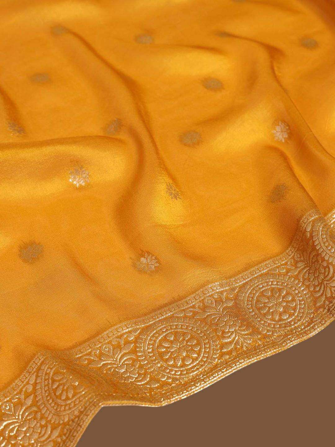 Dhiyona SO Women's Women Embroidered Regular Mirror Work Kurta with Trousers & With Dupatta