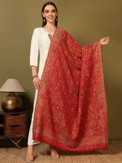 Dhiyona PA Floral Woven Design Shawl