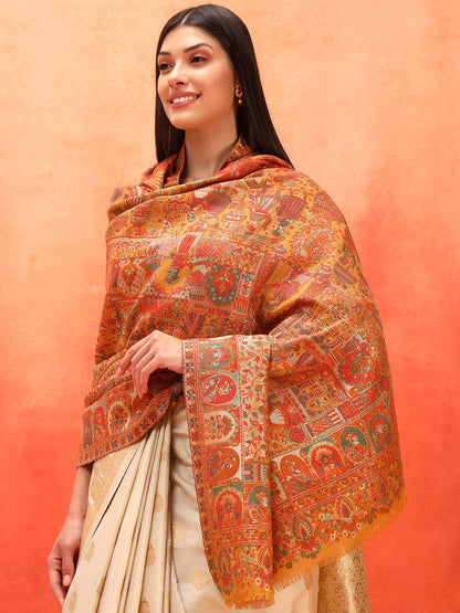 Dhiyona PA Floral Woven Design Shawl